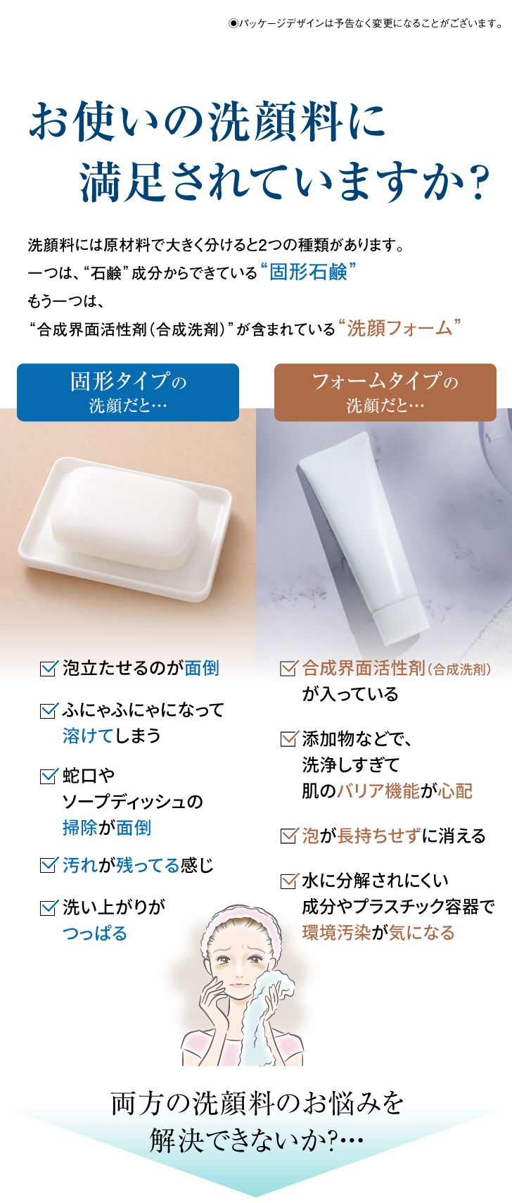 今日が透きとおる固形石鹸 詳細はこちら