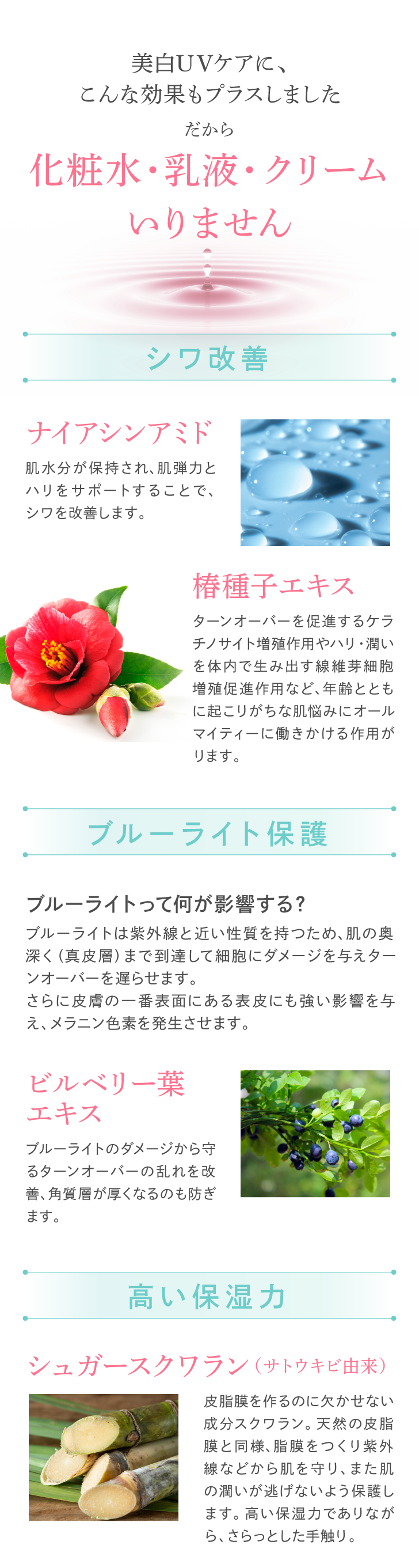 大人の美白シワUVケアセット
 詳細はこちら
