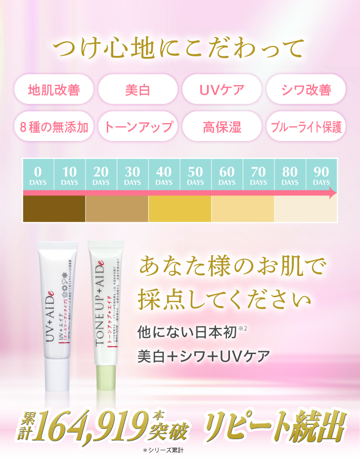 大人の美白シワUVケアセット
 詳細はこちら
