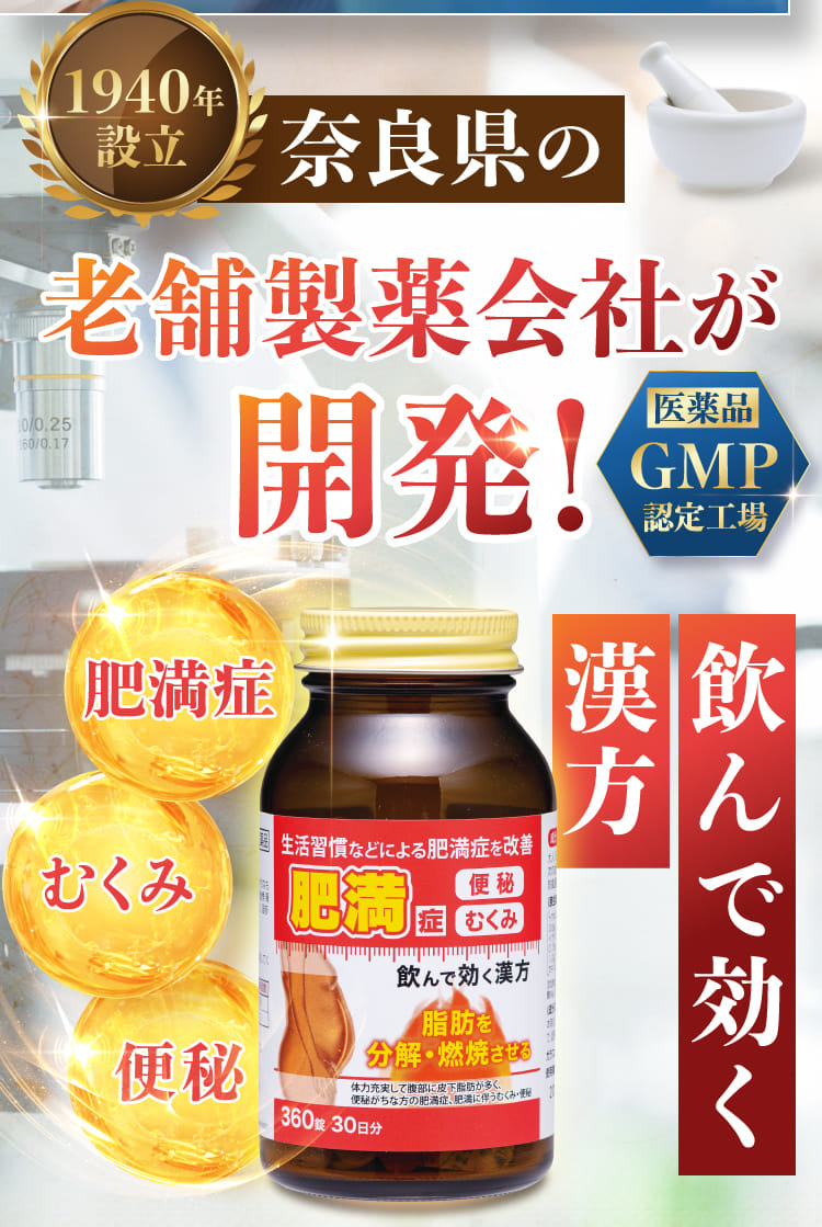 奈良県の老舗製薬会社が開発！