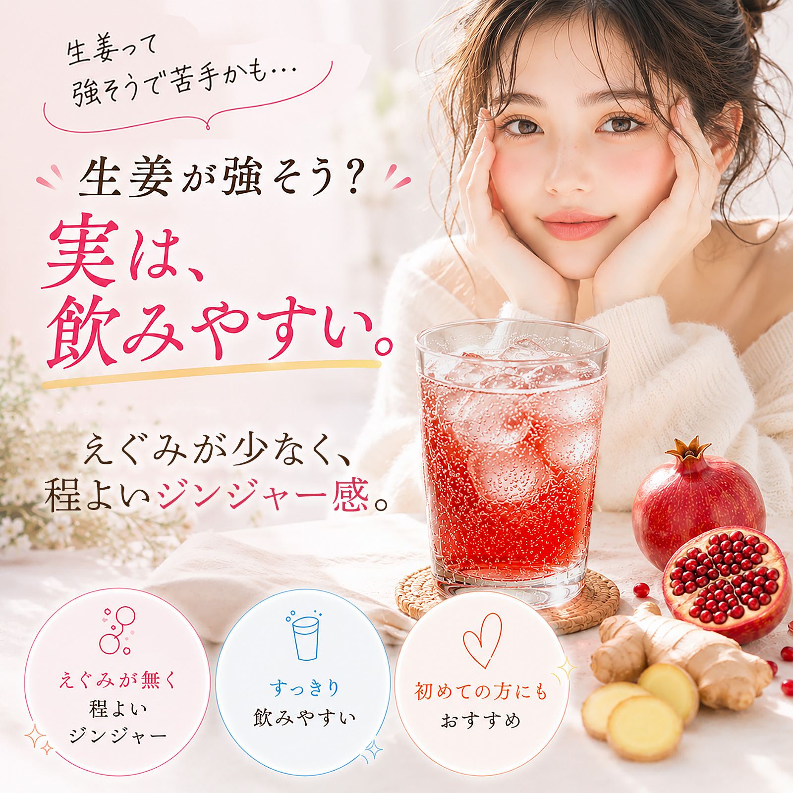 魅惑ザクロ ジンジャーブースト 個数: 1袋