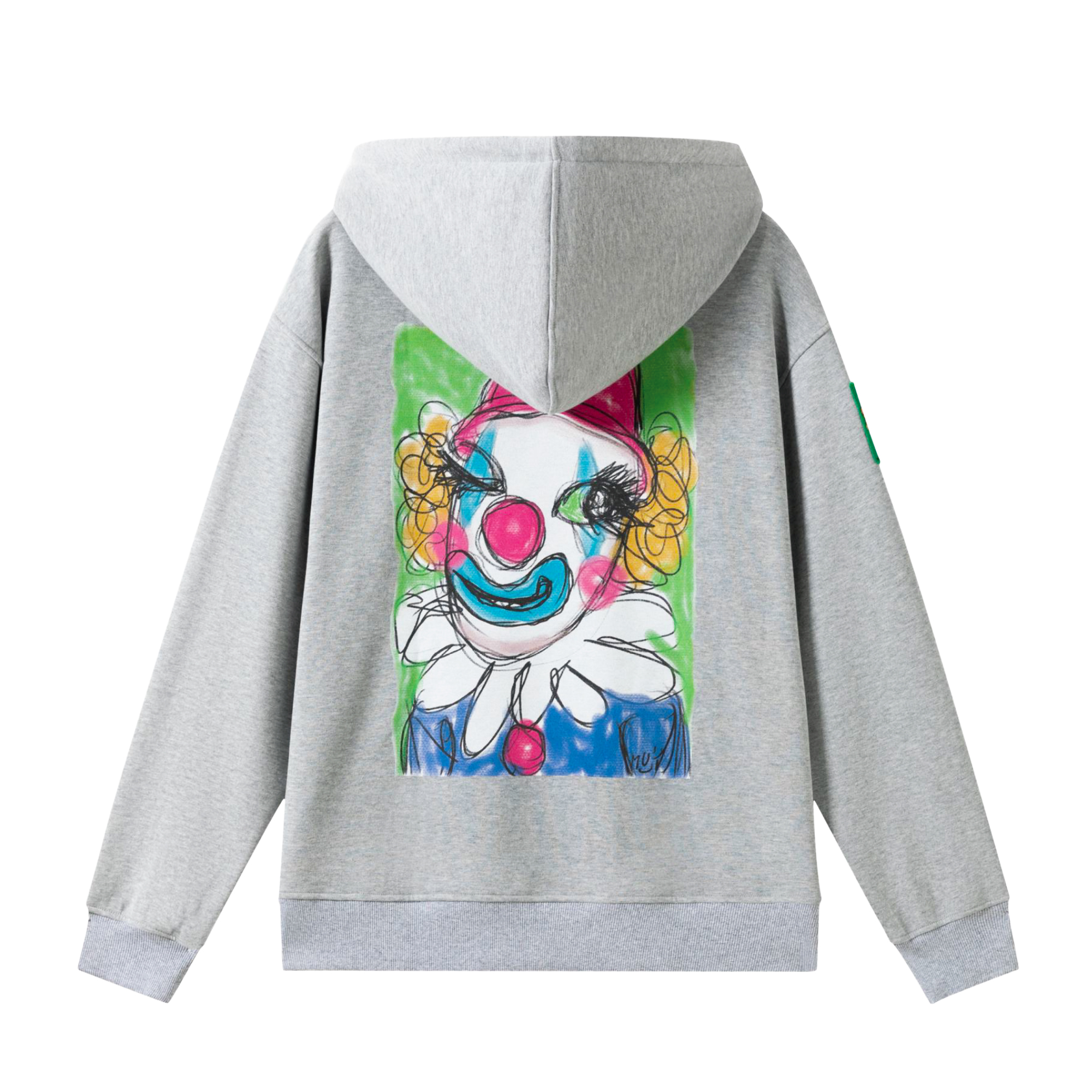 Place D' UJI ピエロパーカー グレー サイズ: S