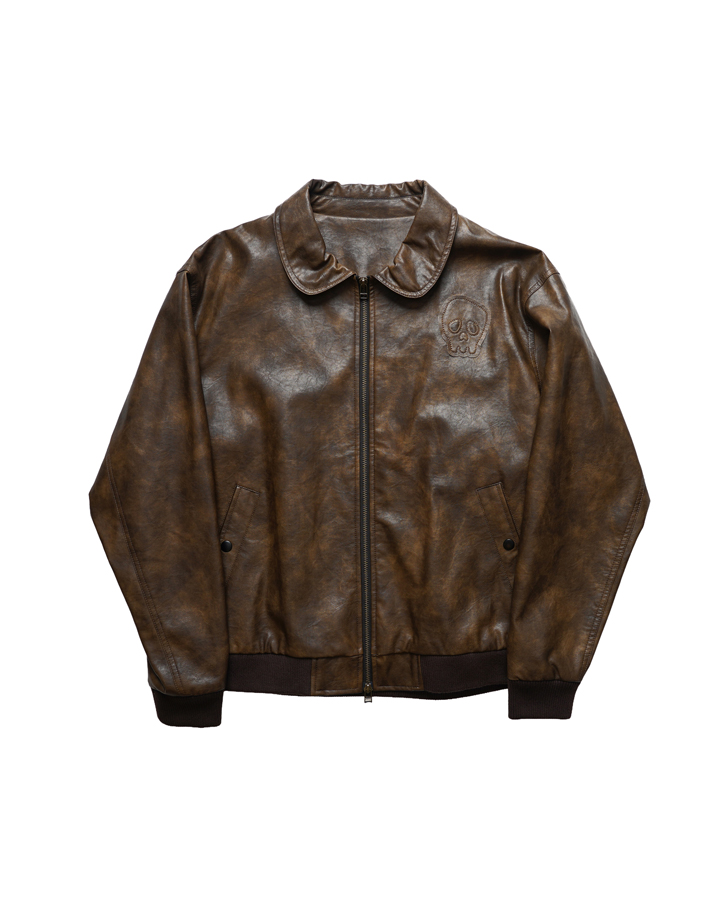 Place D' UJI レザーブルゾン サイズ: M