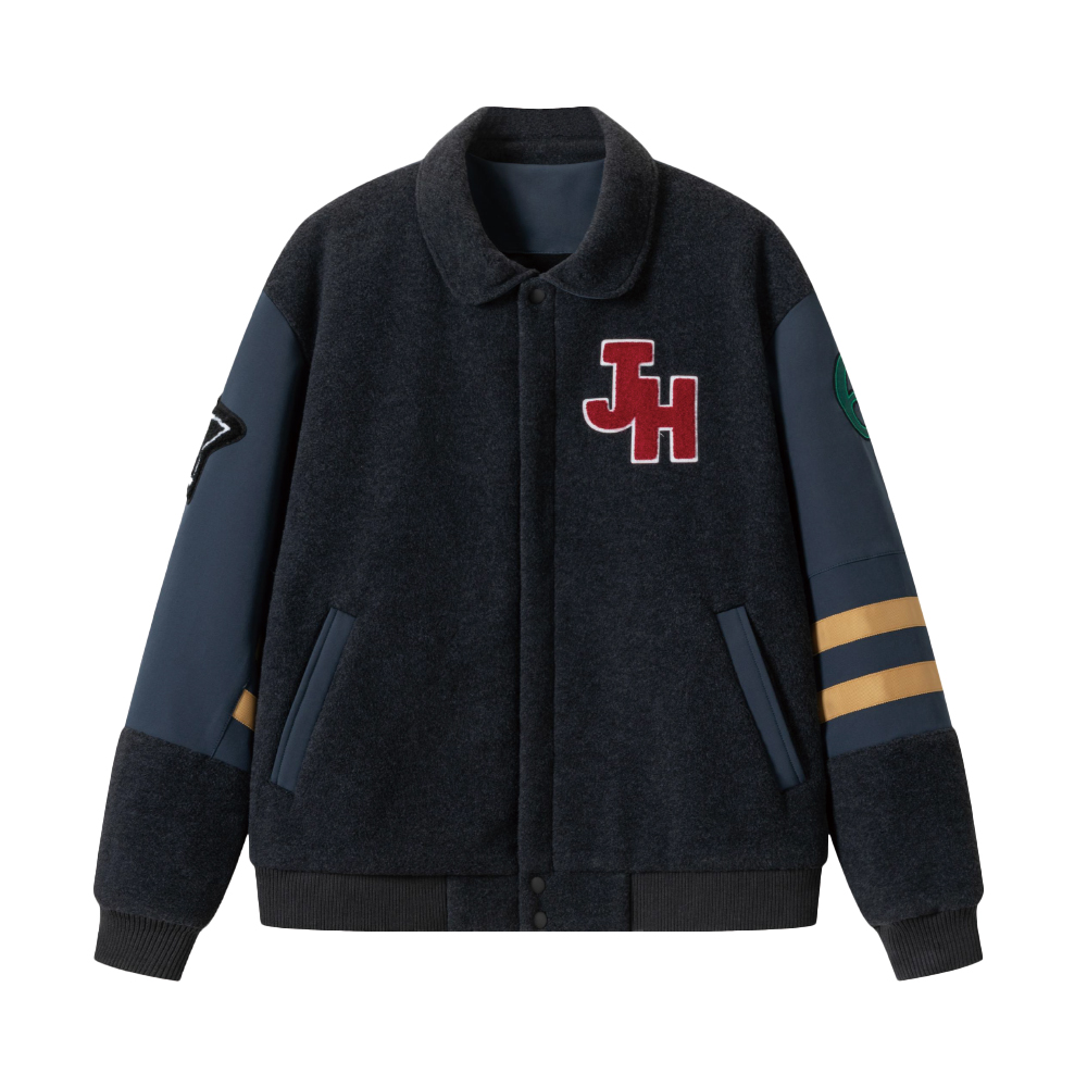 JEFF HAMILTON ブルゾンジャケット チャコール