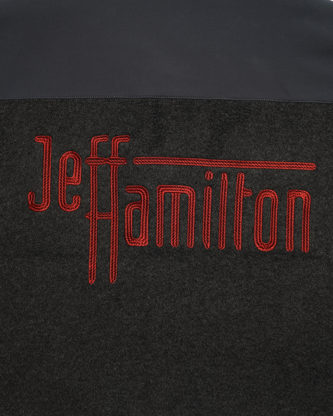 JEFF HAMILTON ブルゾンジャケット チャコール サイズ: M
