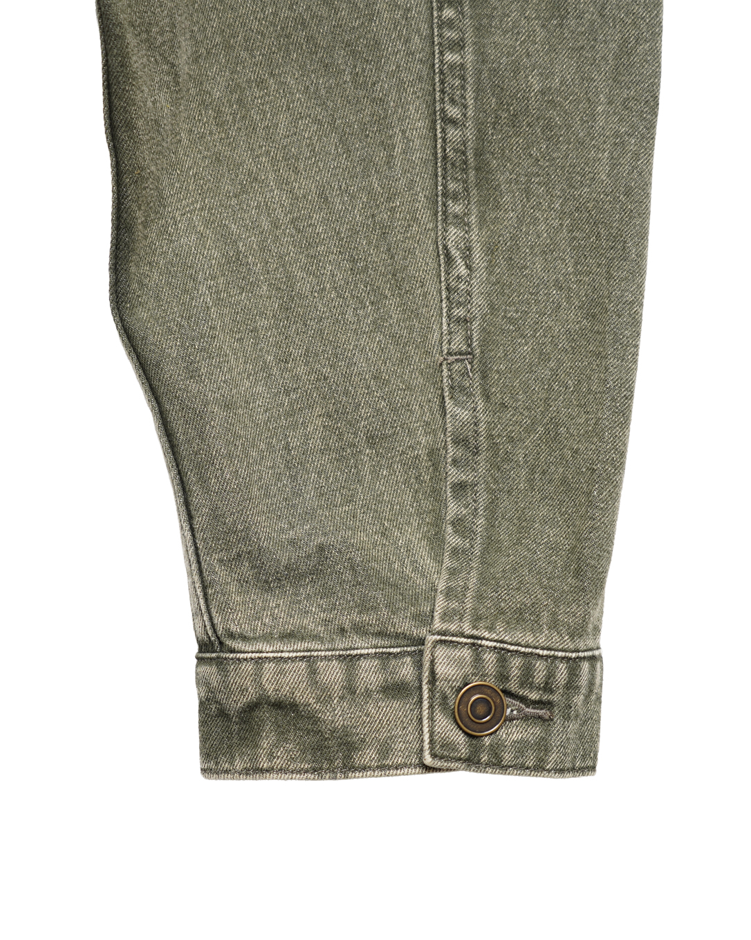 Place D' UJI デニムジャケット グリーン サイズ: M