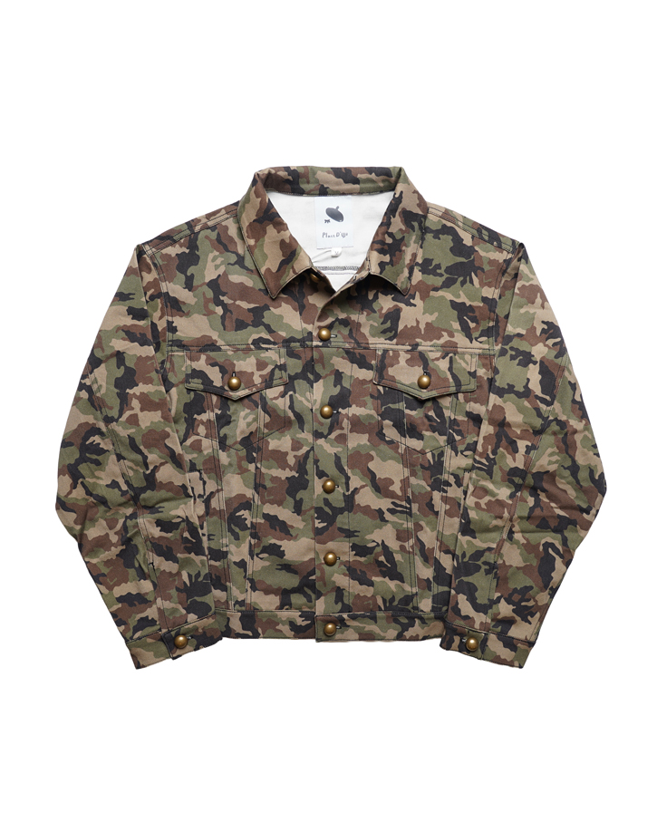 Place D' UJI ジャケット カモフラージュ   サイズ: M