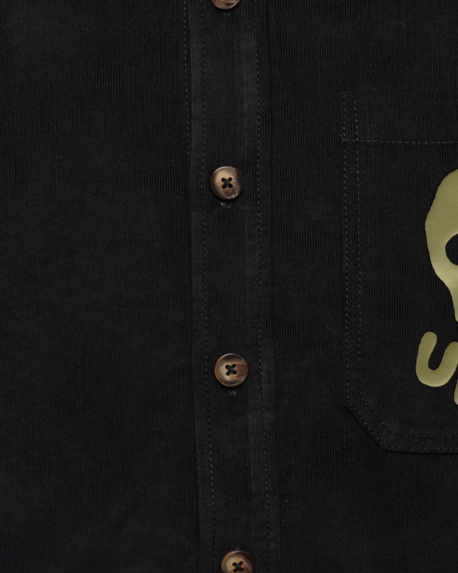 Place D' UJI UPPYシャツ ブラック サイズ: S