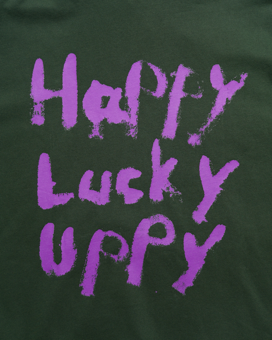 Place D' UJI UPPYデザインパーカー グリーン サイズ: M