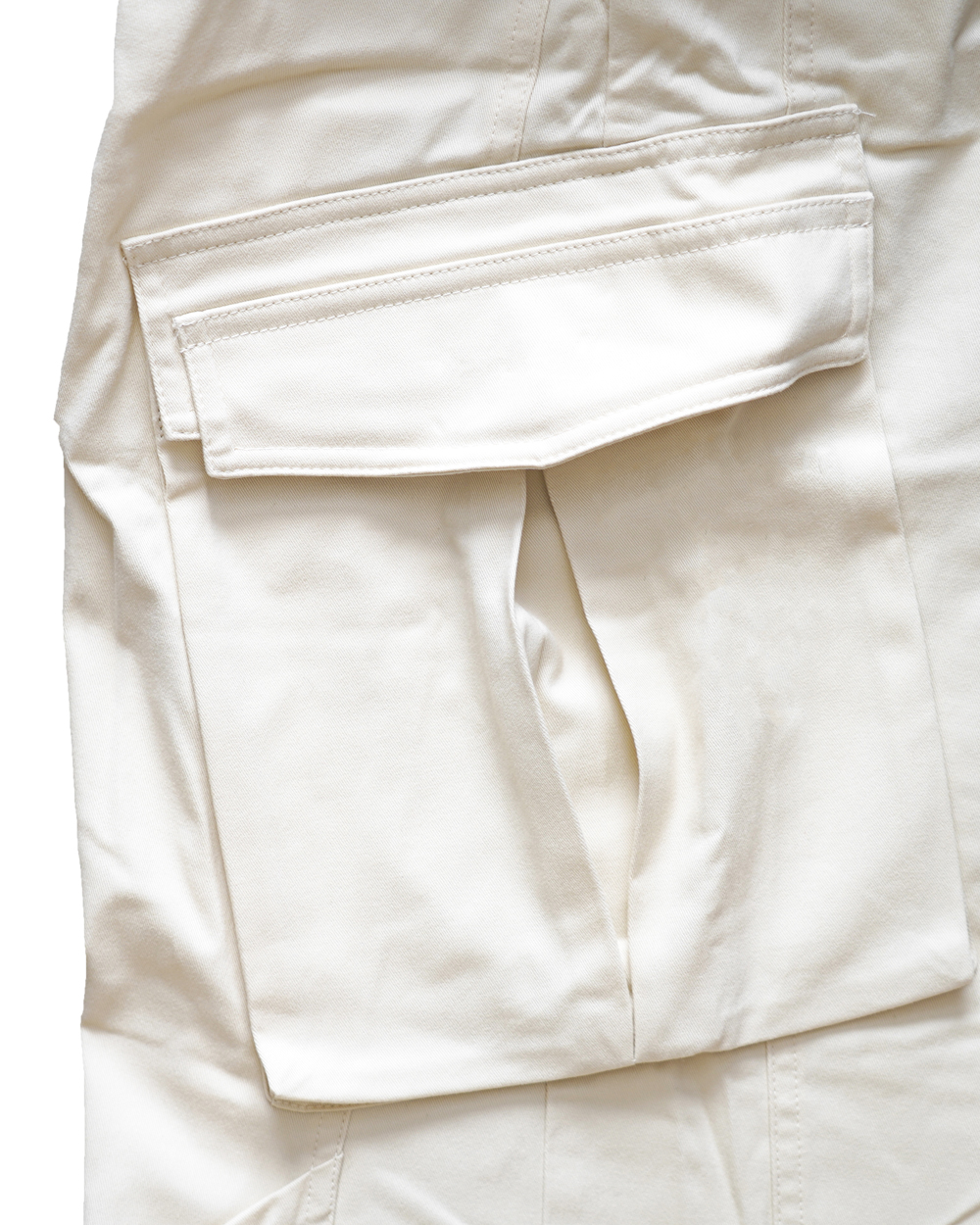 Place D' UJI カーゴパンツ オフホワイト サイズ: S