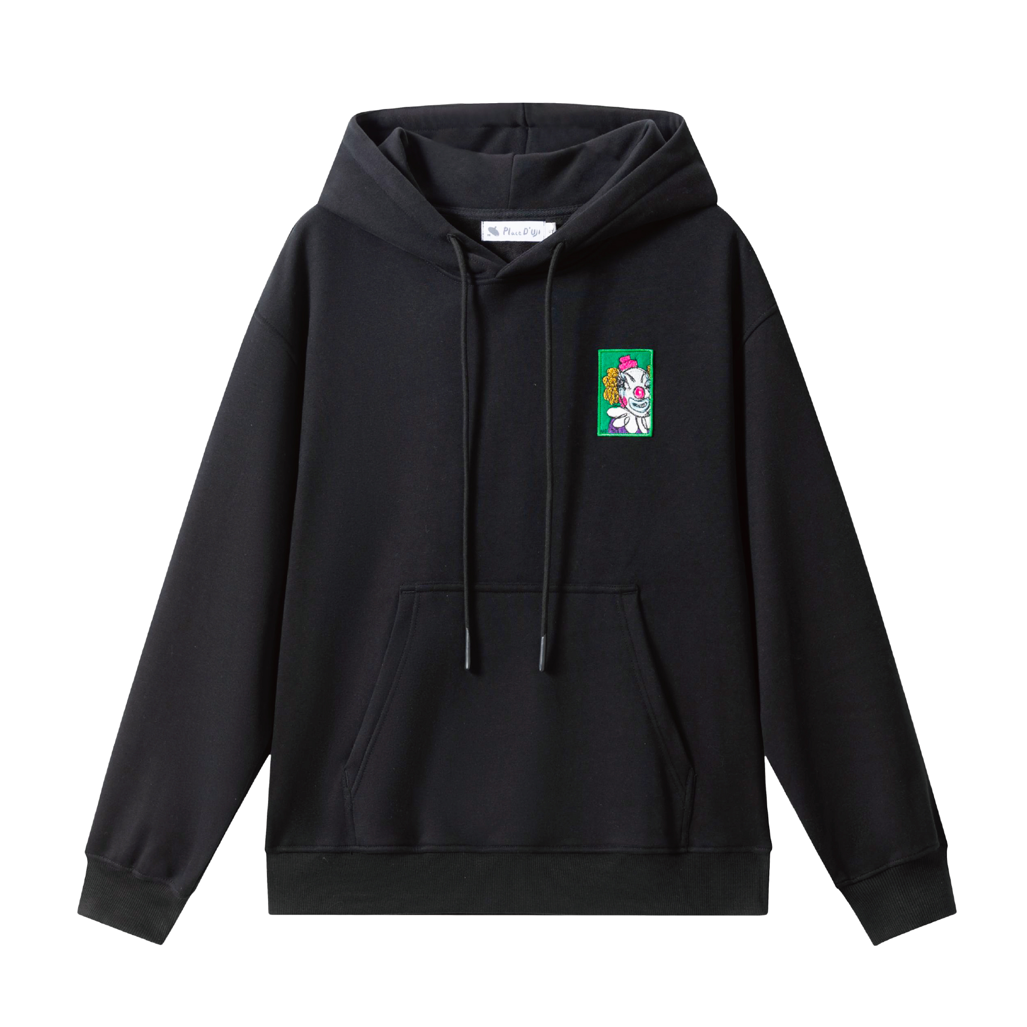 Place D' UJI ピエロパーカー ブラック サイズ: S
