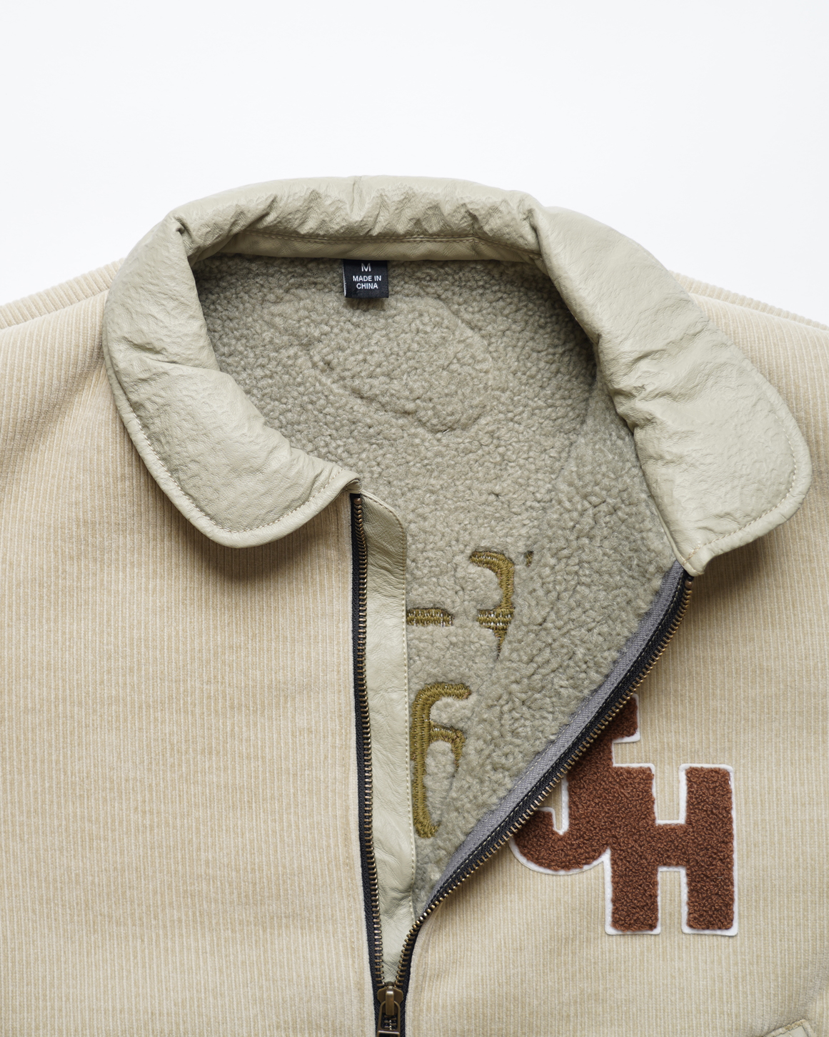 JEFF HAMILTON ブルゾンジャケット ベージュ サイズ: M