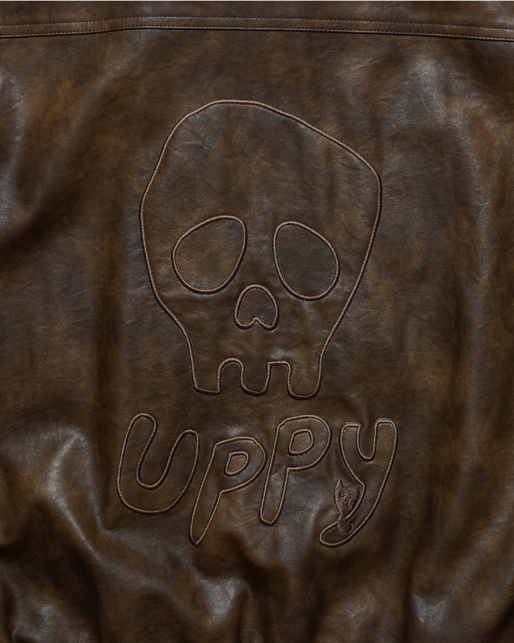 Place D' UJI レザーブルゾン サイズ: M