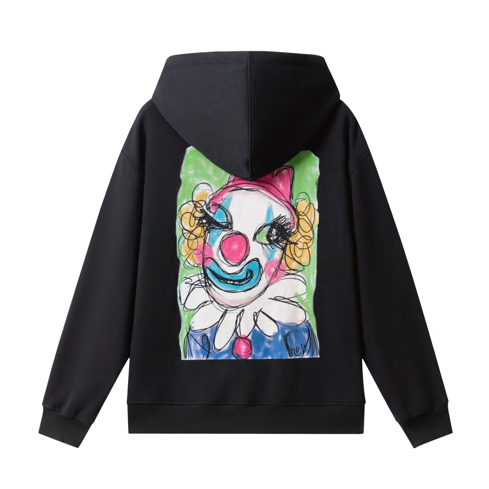 Place D' UJI ピエロパーカー ブラック サイズ: S