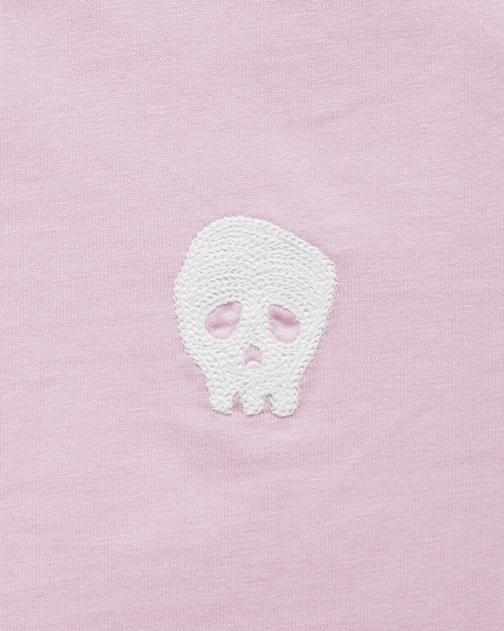 Plece D' UJI UPPY刺繍Tシャツ ライトピンク サイズ: S