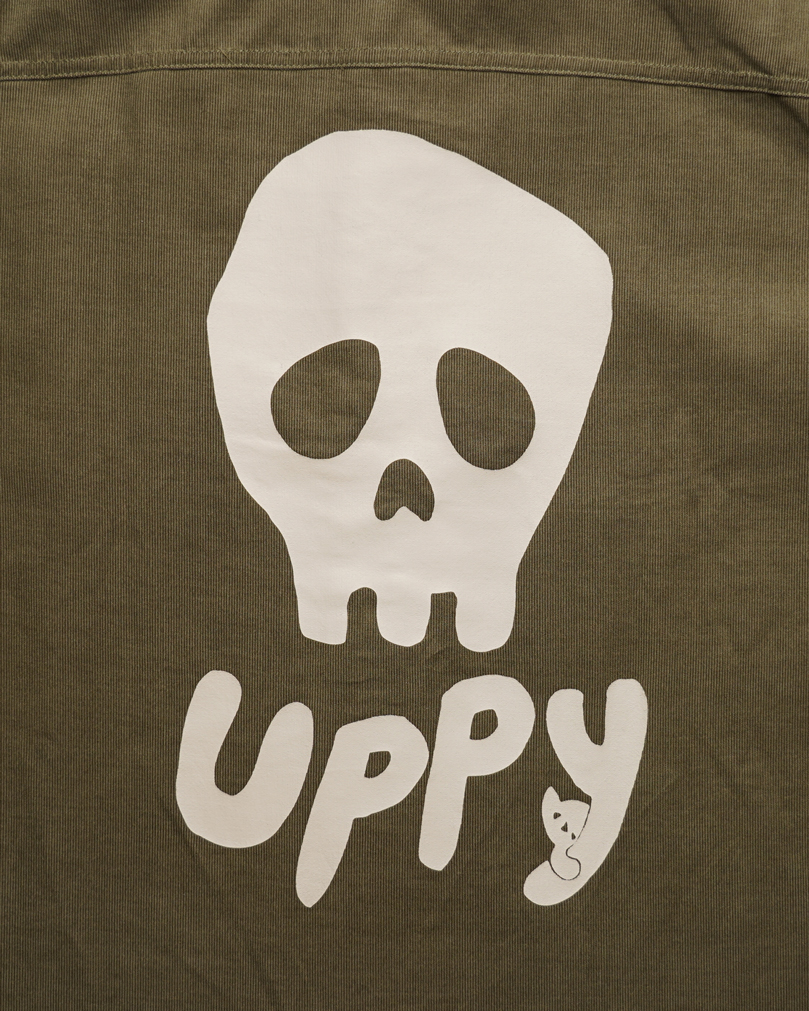 Place D' UJI UPPYシャツ オリーブ サイズ: S