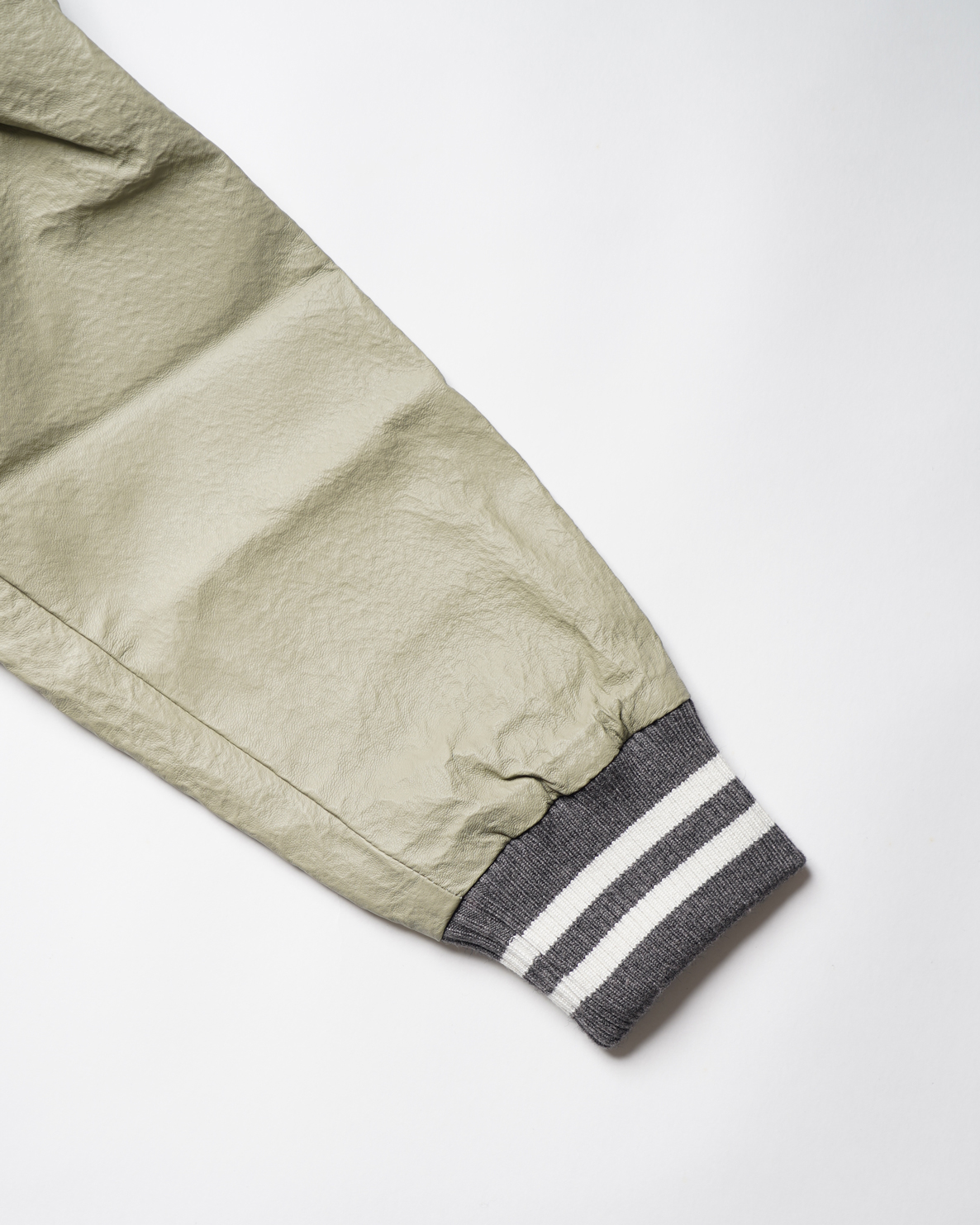 JEFF HAIMLTON スタジアムジャンパー グレー サイズ: S