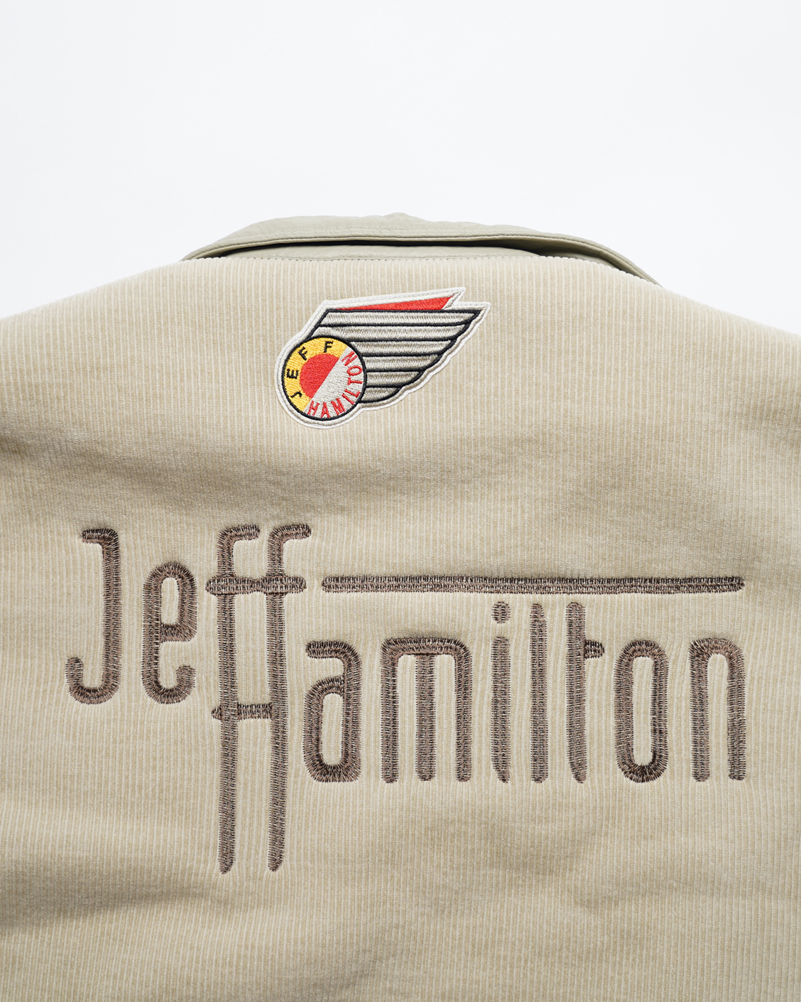 JEFF HAMILTON ブルゾンジャケット ベージュ サイズ: M