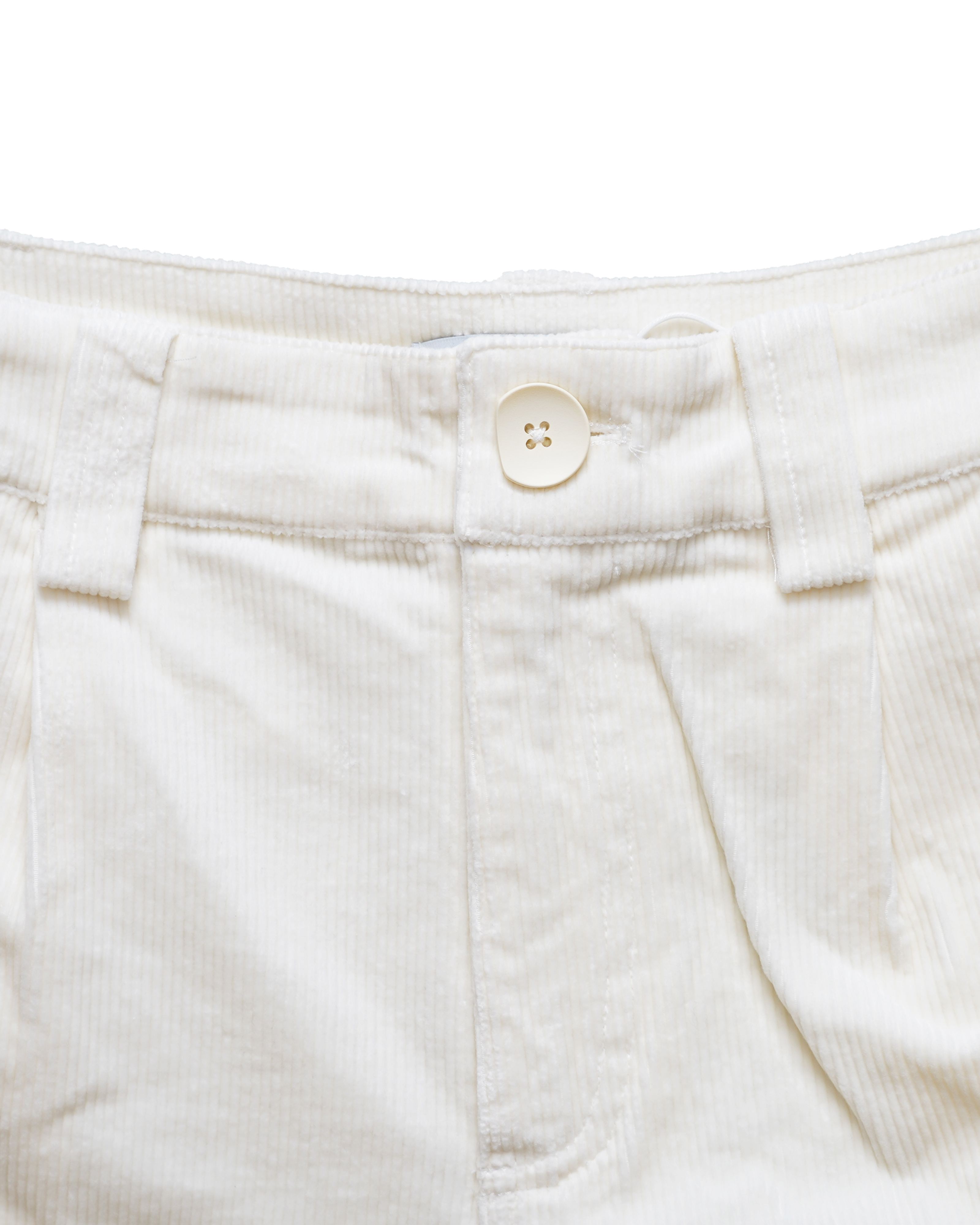 Place D' UJI コーデュロイパンツ ホワイト サイズ: M