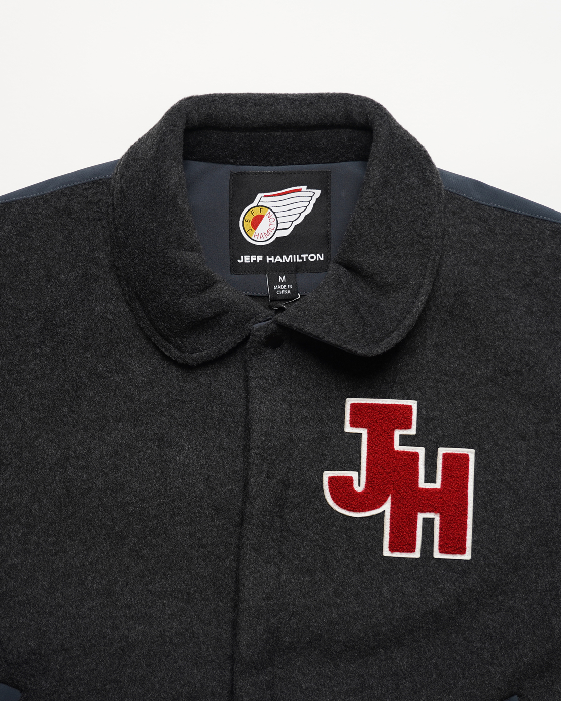 JEFF HAMILTON ブルゾンジャケット チャコール サイズ: M