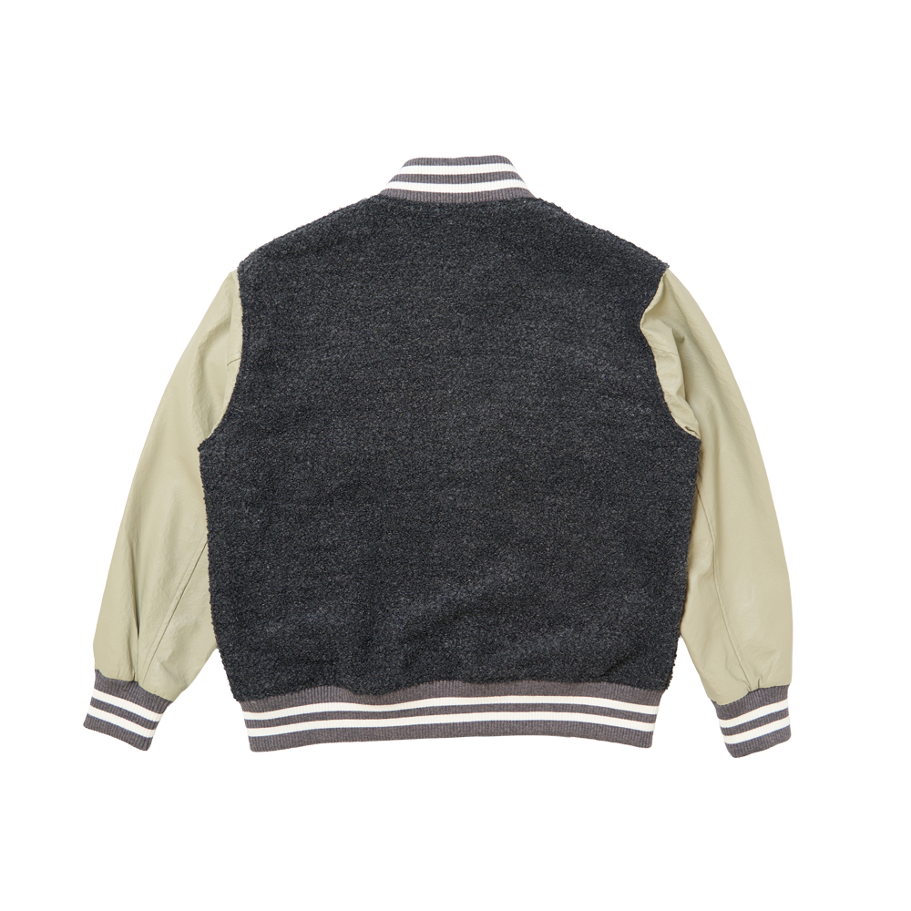 JEFF HAIMLTON スタジアムジャンパー グレー サイズ: S