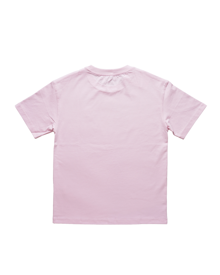 Plece D' UJI UPPY刺繍Tシャツ ライトピンク サイズ: S