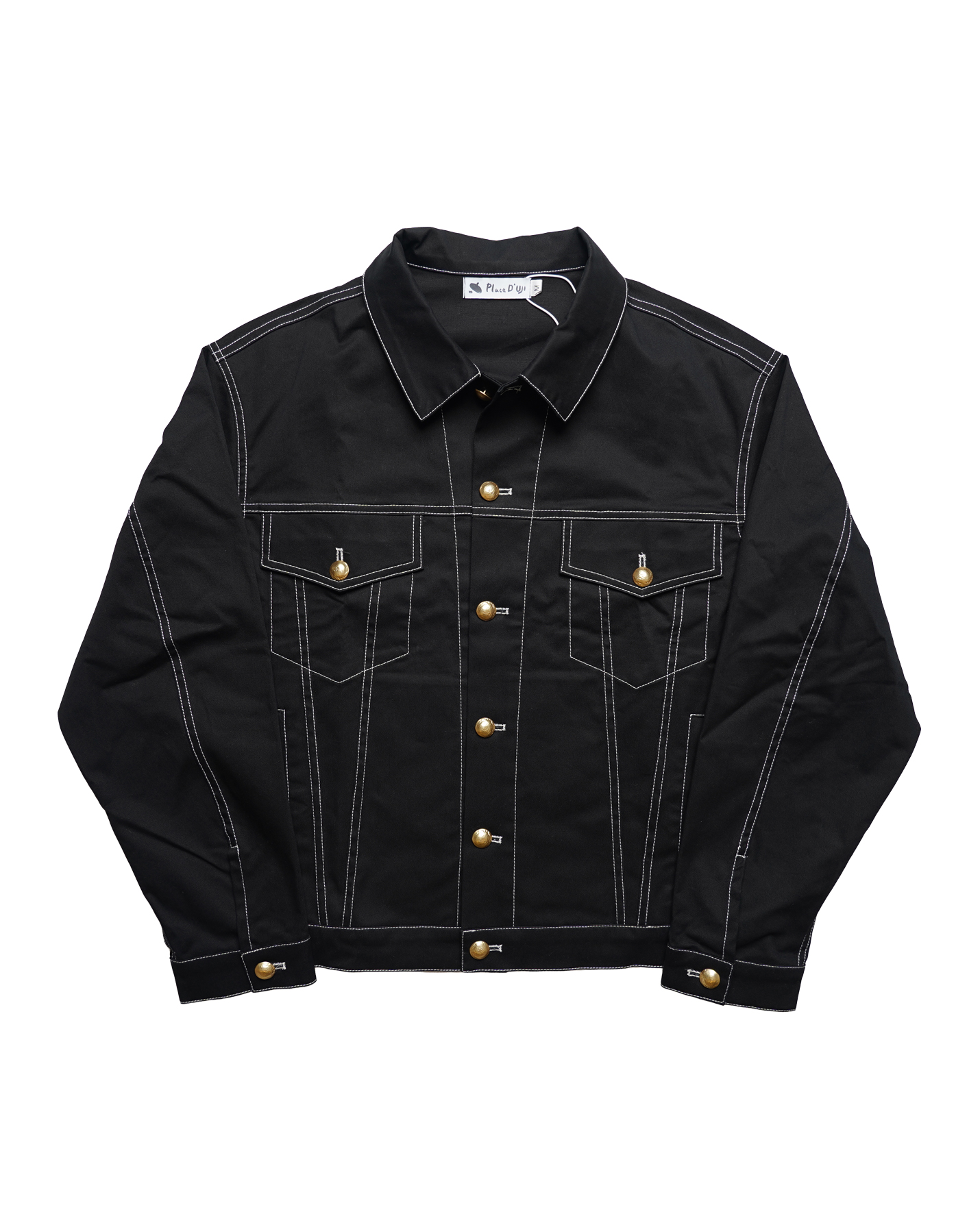 Place D' UJI ジャケット ブラック