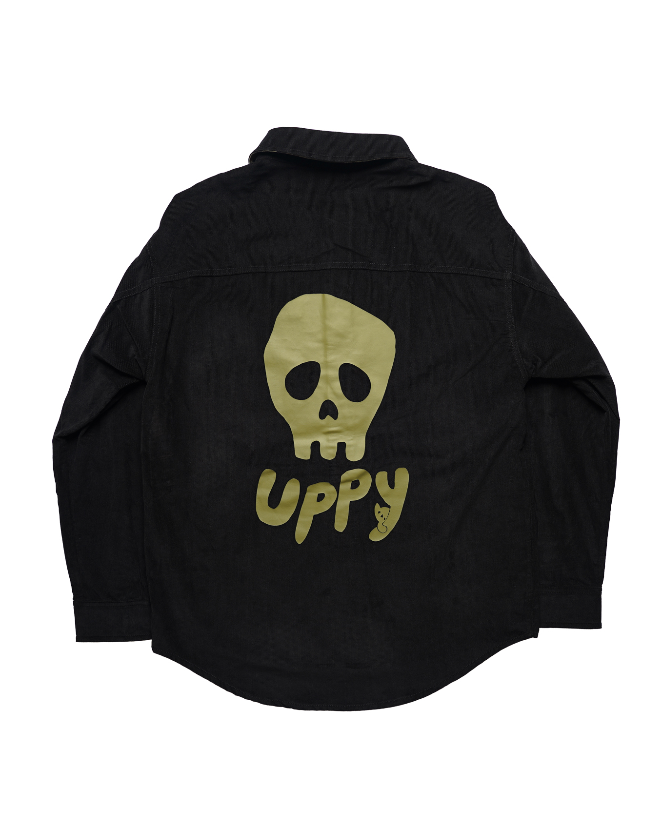 Place D' UJI UPPYシャツ ブラック サイズ: S