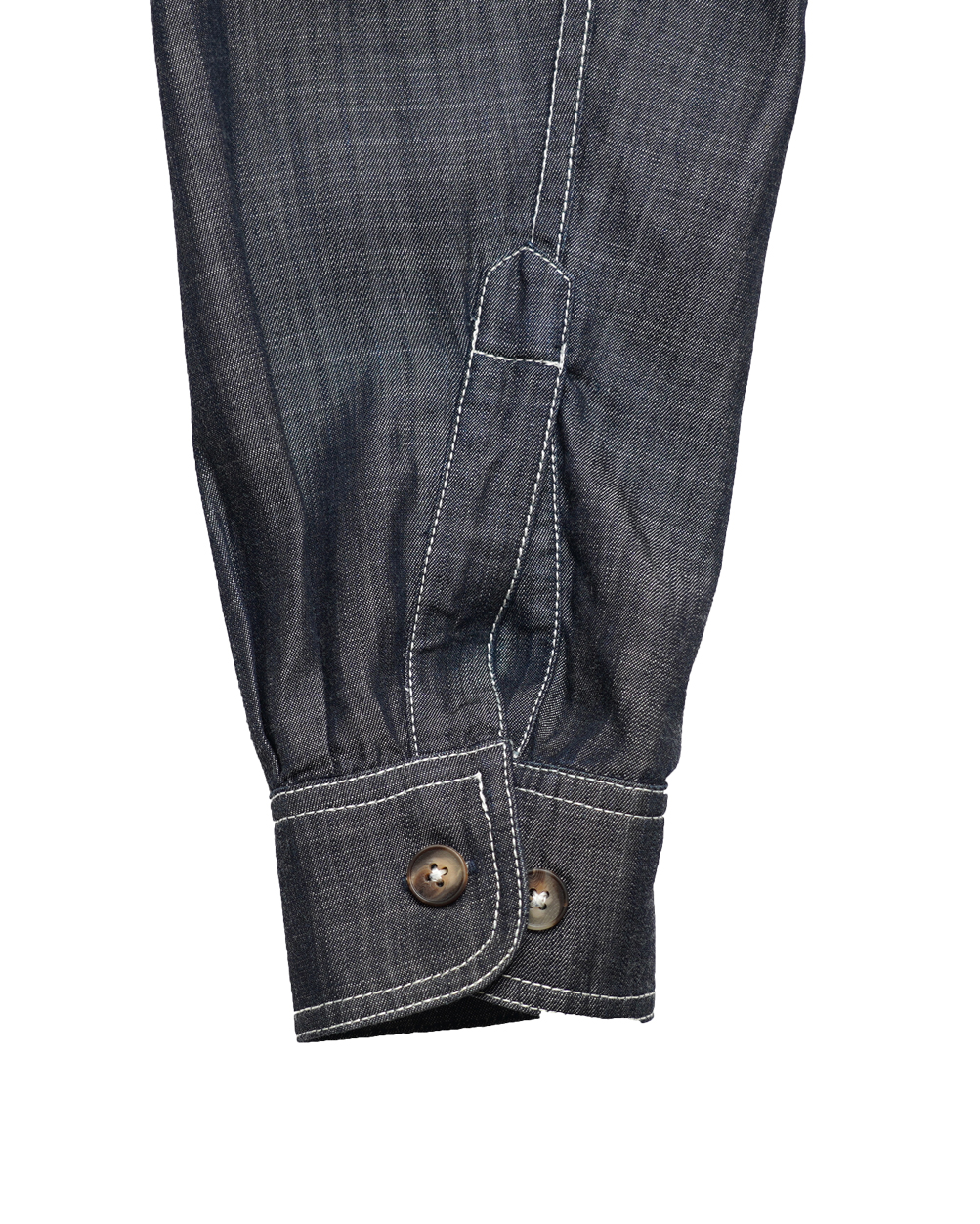 Place D' UJI UPPYシャツ インディゴ サイズ: S