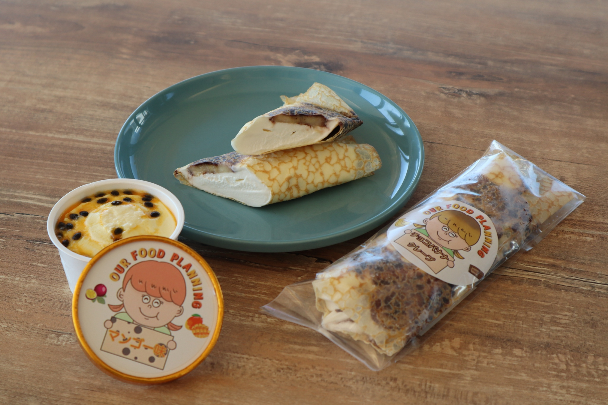 大学生が本気で考えたｱｲｽｸﾘｰﾑ･ｸﾚｰﾌﾟ５個セット