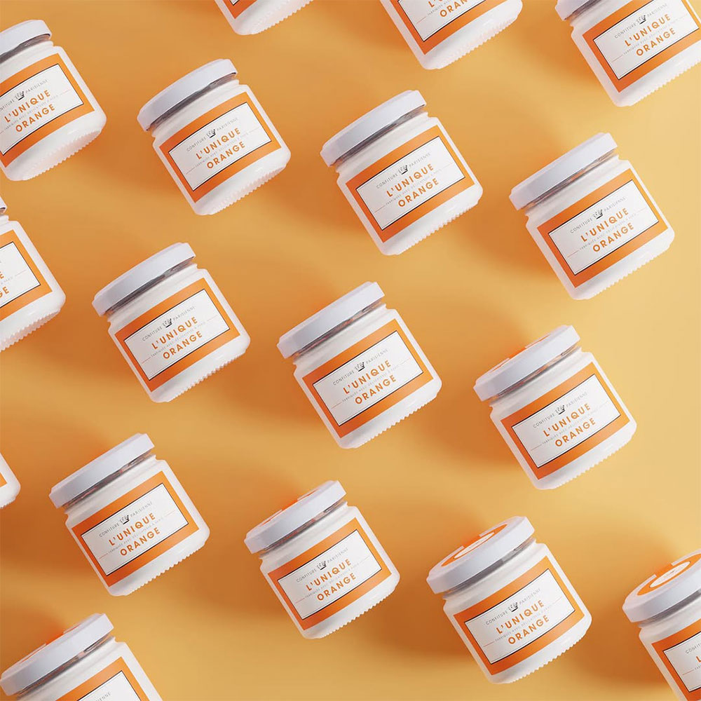 ユニーク オレンジ 100g