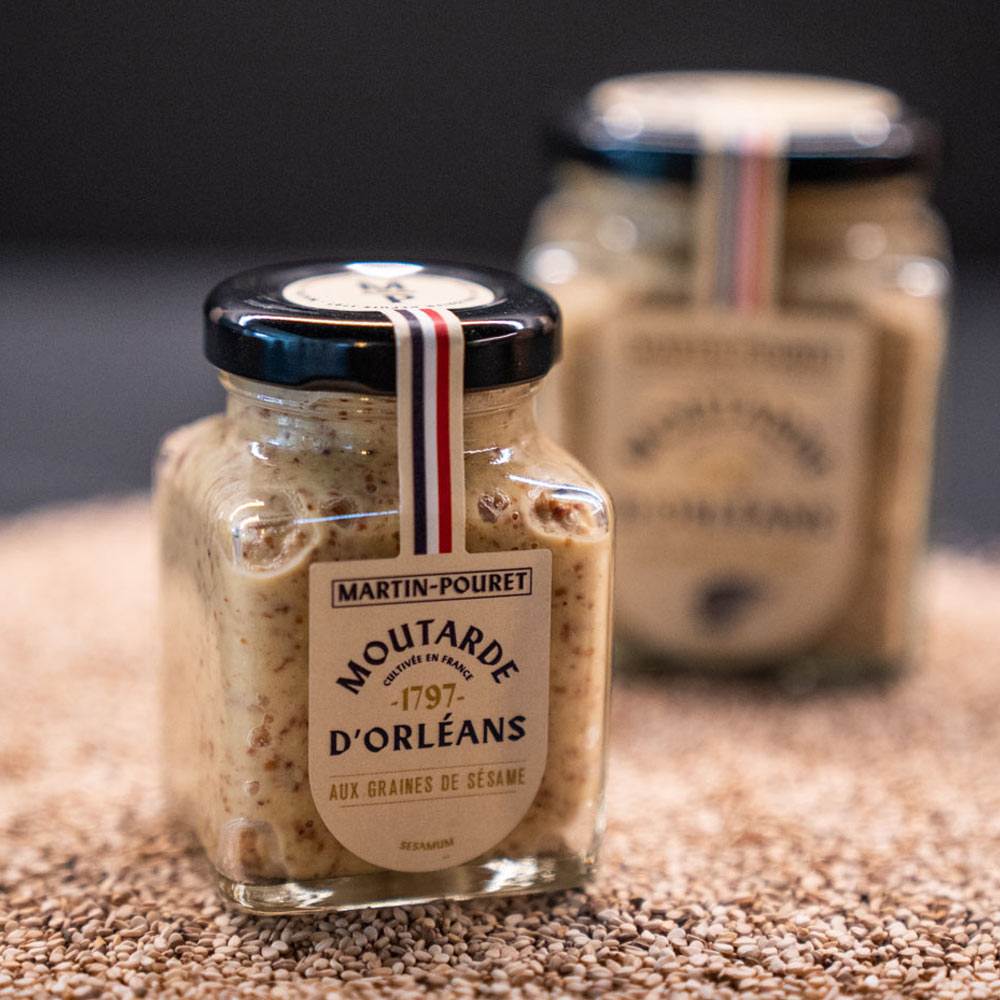 オルレアンマスタード セザム 95g