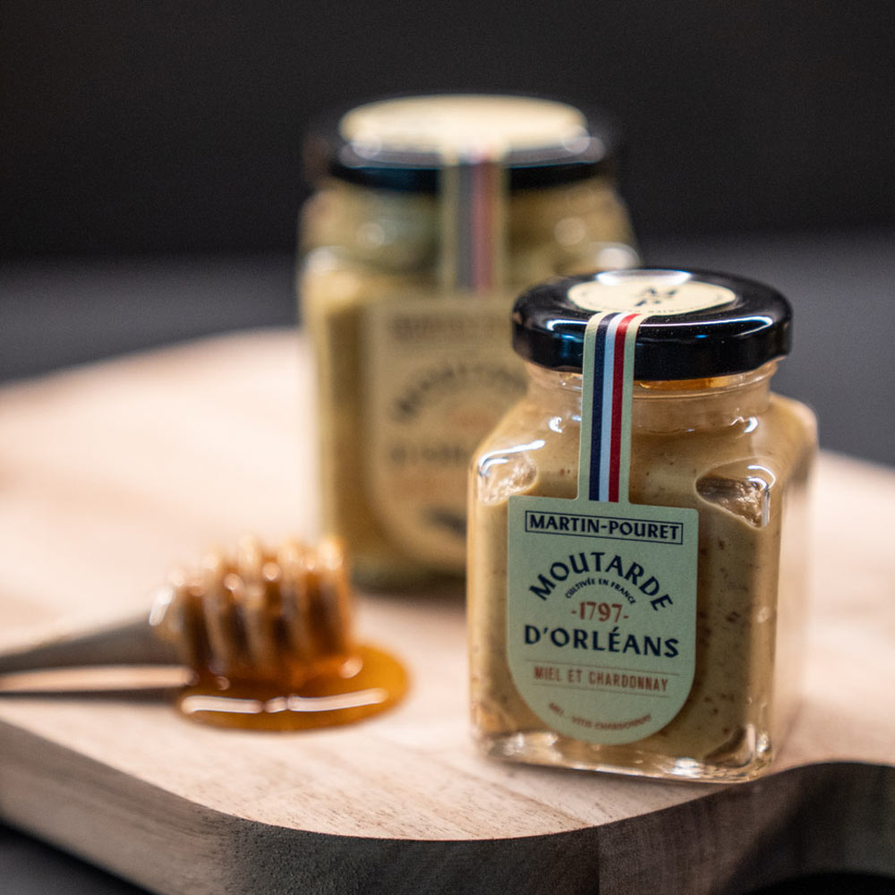 オルレアンマスタード ミエル エ シャルドネ 95g