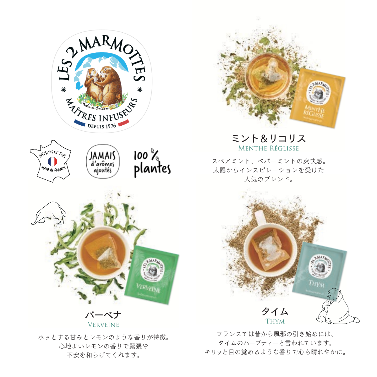 ハーブティー お試しティーバッグアソート 9種