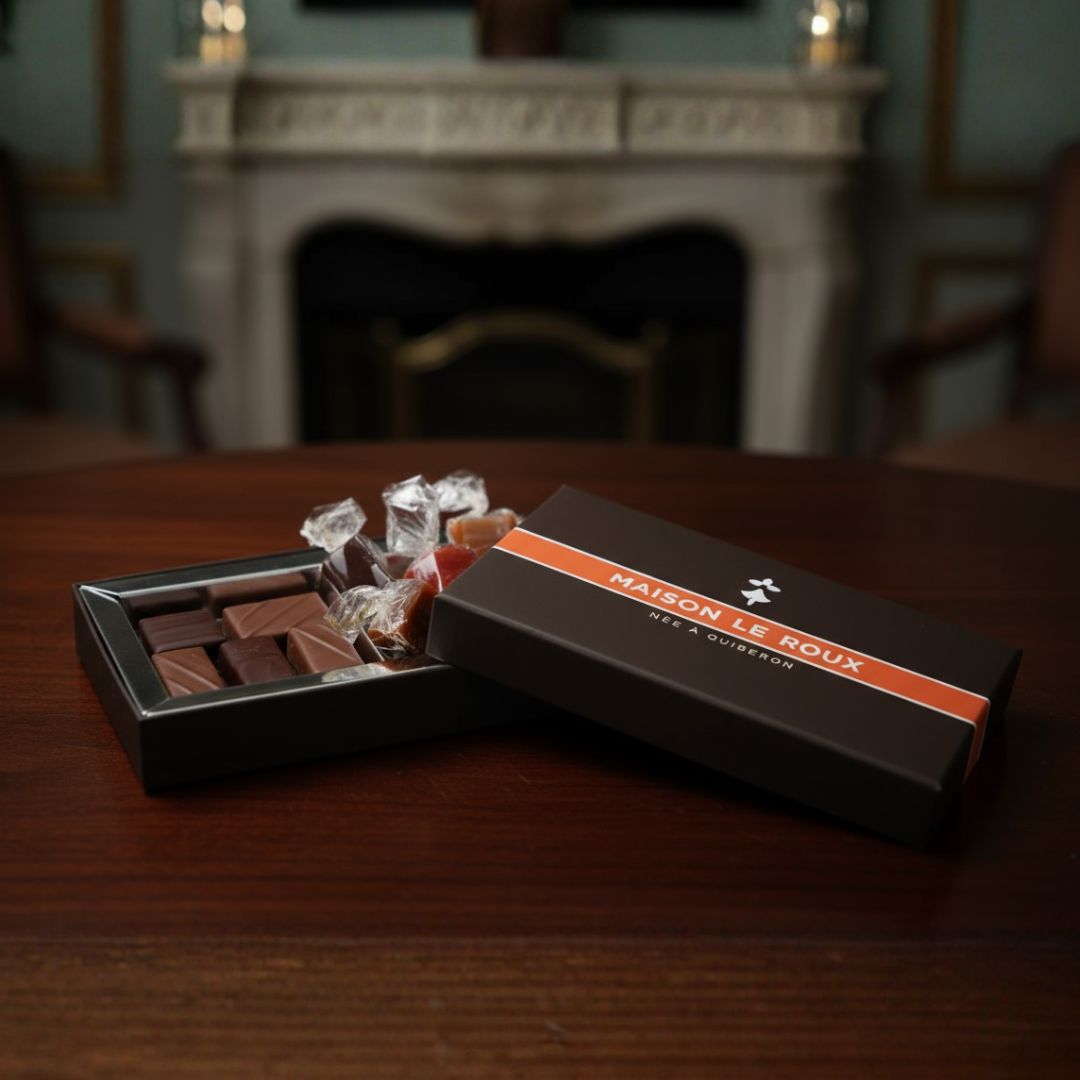 アソートボックス（ボンボンショコラ5個、キャラメル4個）