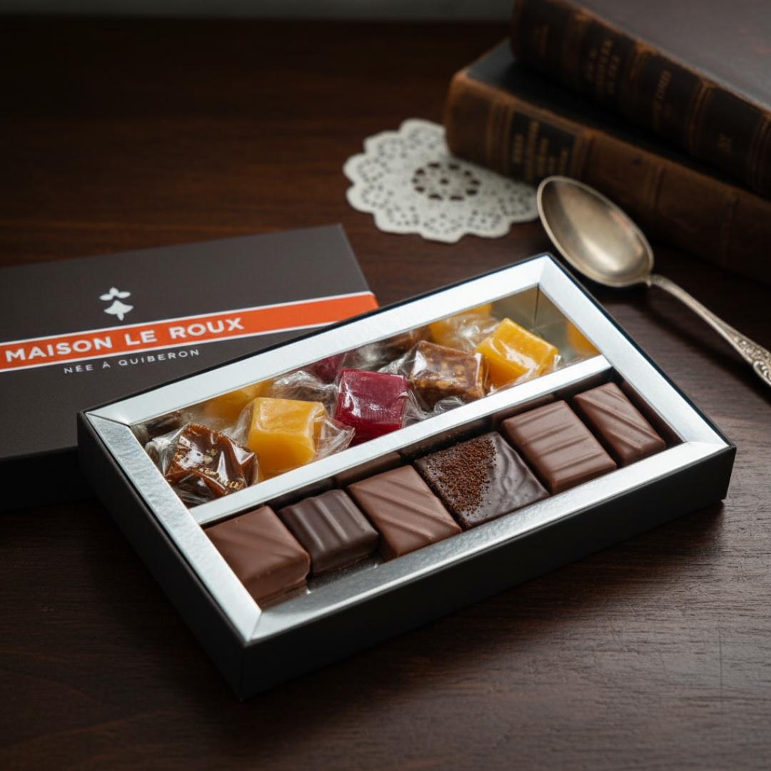 アソートボックス（ボンボンショコラ6個、キャラメル5個）【リボン包装対象】