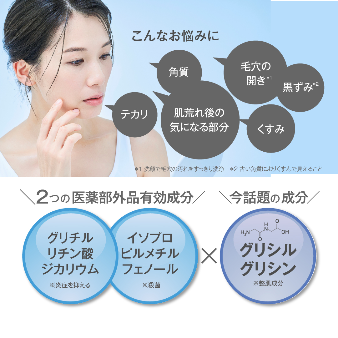 GGシリーズ　薬用GG角質クリアケアジェル グリシルグリシン高配合 ピーリング 角質ケア エイジング 毛穴 ニキピタ 送料無料