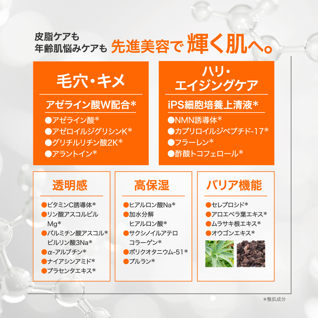 新発売記念20%OFF 送料無料　8/31から順次発送　NIKIPITA PLUS+シリーズ　アゼフィットVCエッセンス　PLUS＋