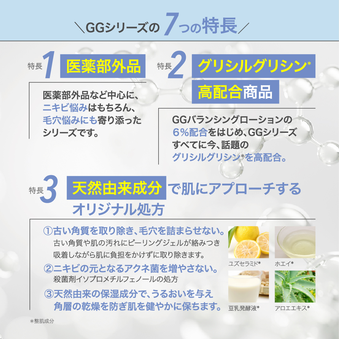 【　10％OFF＆送料無料　】　GGシリーズ　薬用GGホイップウォッシュ