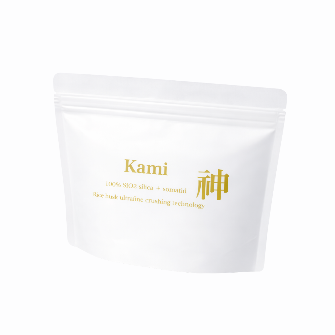 無肥料・無農薬もみ殻シリカパウダー 量子食品®︎Kami -神-