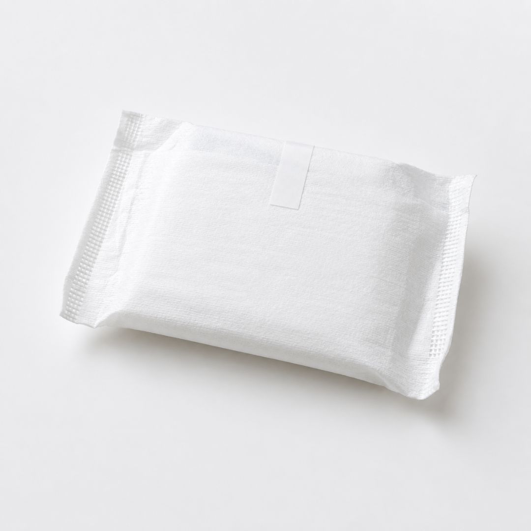 100%生分解性フェムケアパッド  21cm（羽なし）14枚入り JIHE Eco Flush Pad
