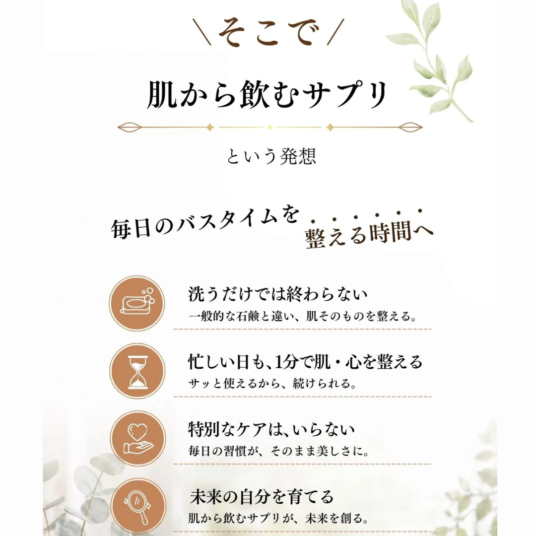 肌から飲むサプリ フルボ酸ボディ＆シャンプー Otoha -音羽- ボトル: ボトルなし