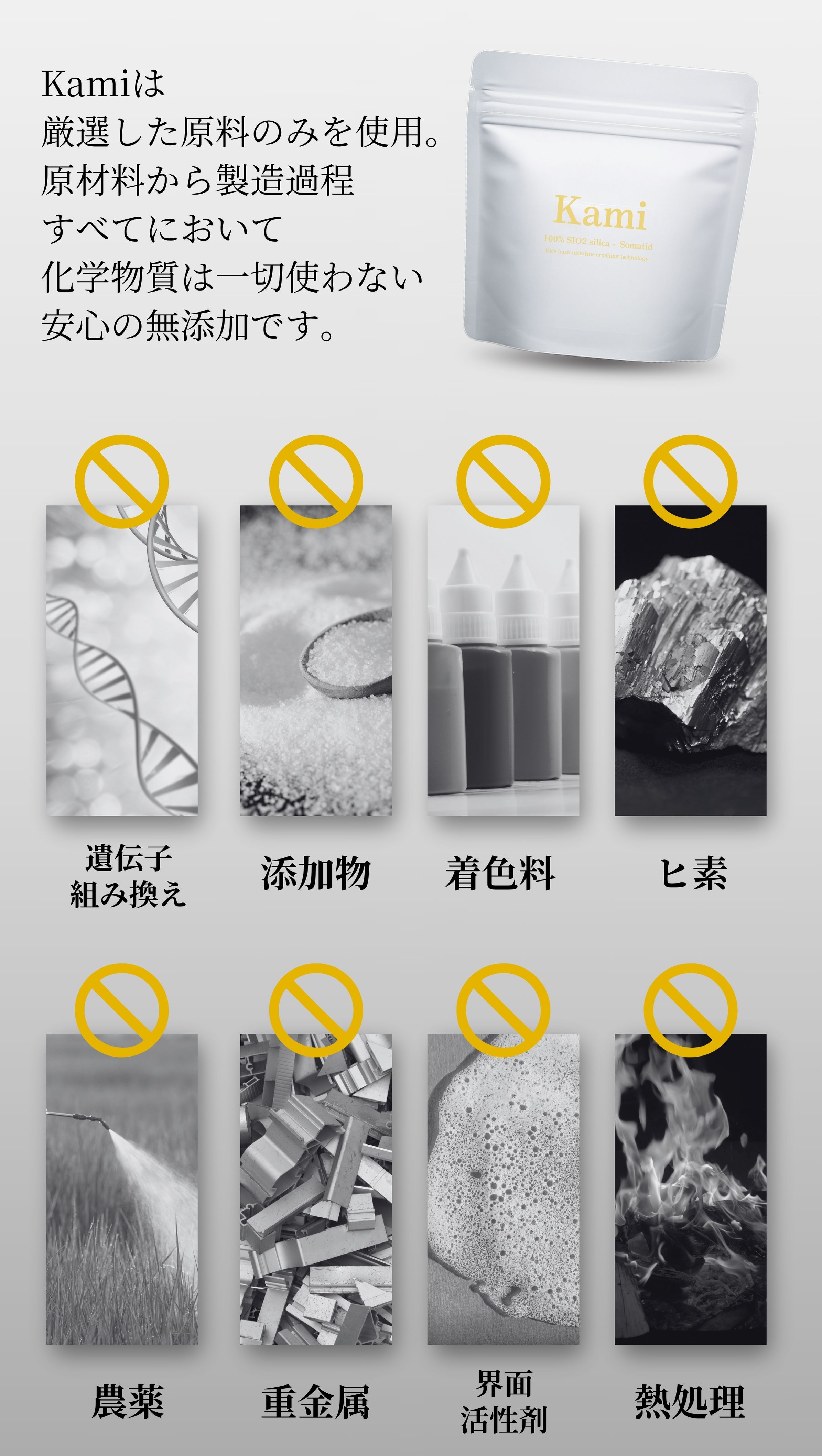 Kamiは厳選した