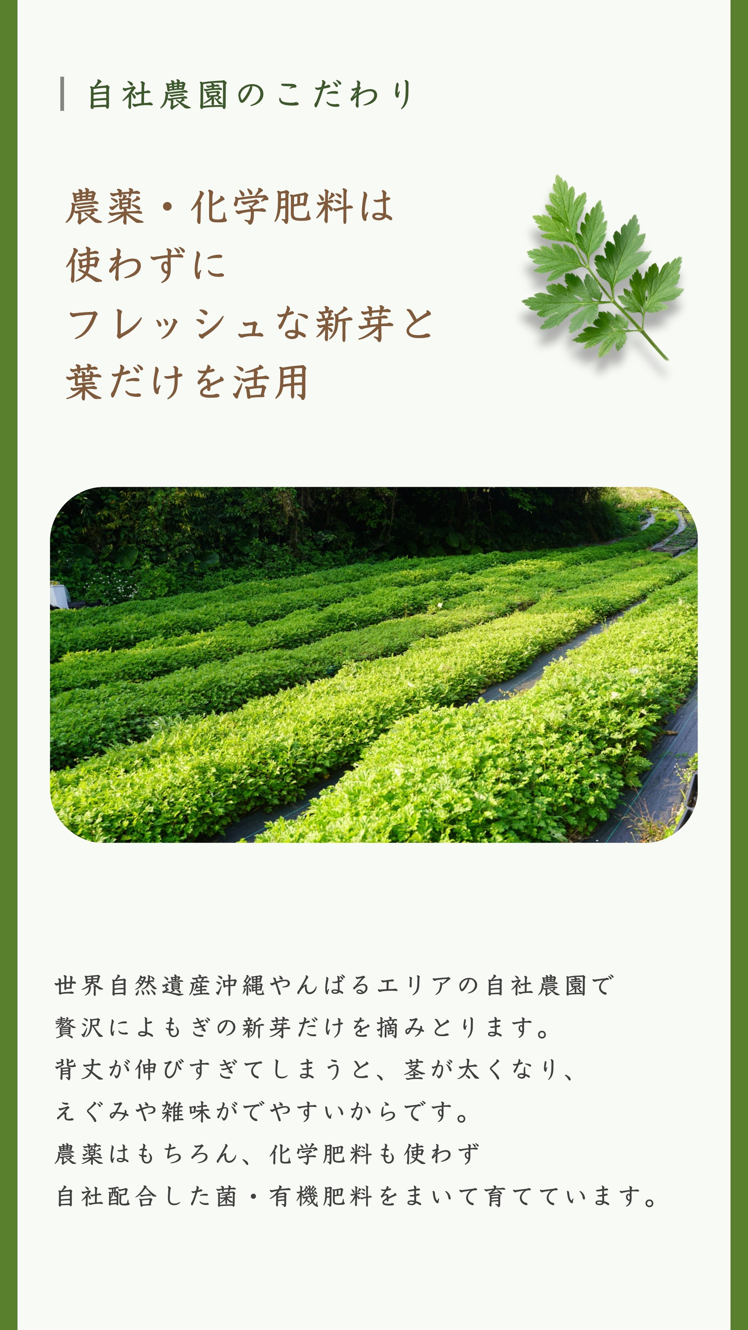 自社農園のこだわり