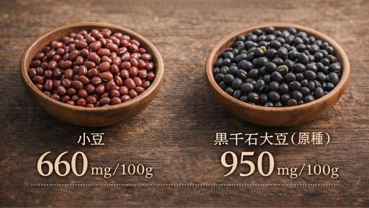 成分分析・数値比較