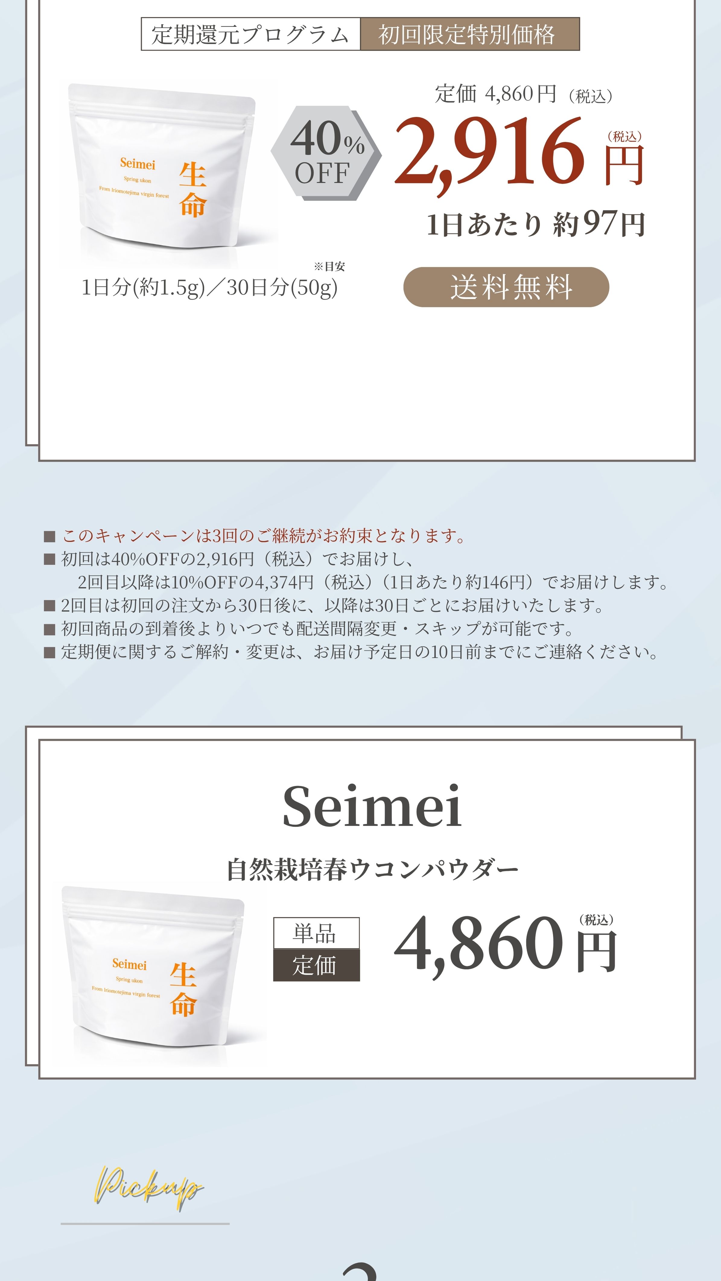購入ページ