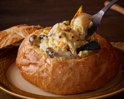 まるごとパングラタン  パングラタン　調理イメージ