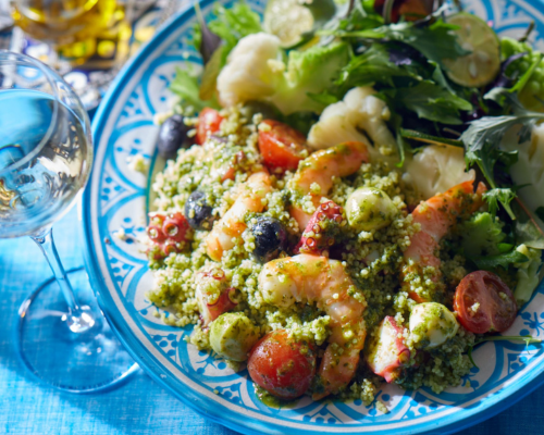 クスクスサラダ  クスクス  調理イメージ