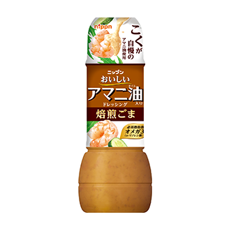 おいしいアマニ油入りドレッシング 焙煎ごま　300ml