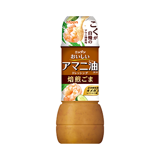 おいしいアマニ油入りドレッシング焙煎ごま　300ml